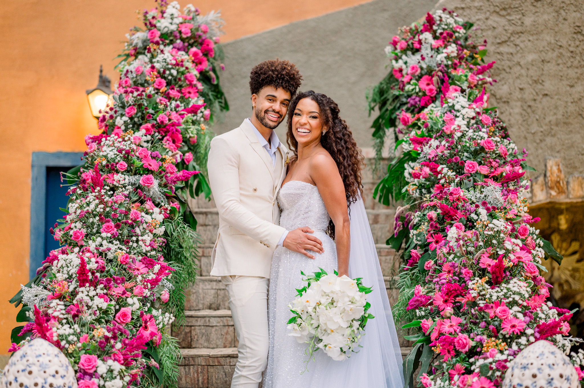 Camila Lobo e Caio Duarte | Casamento vibrante na Fazenda Dona Inês