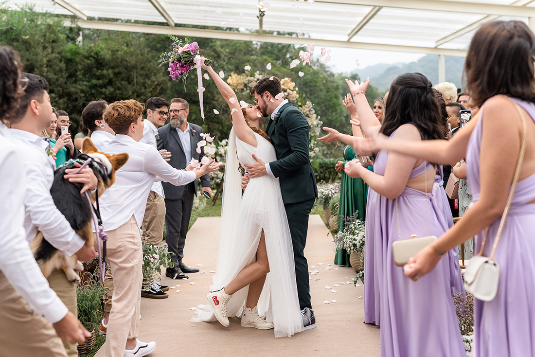 Marília e Felipe - Casamento com assessoria da Manga Rosa