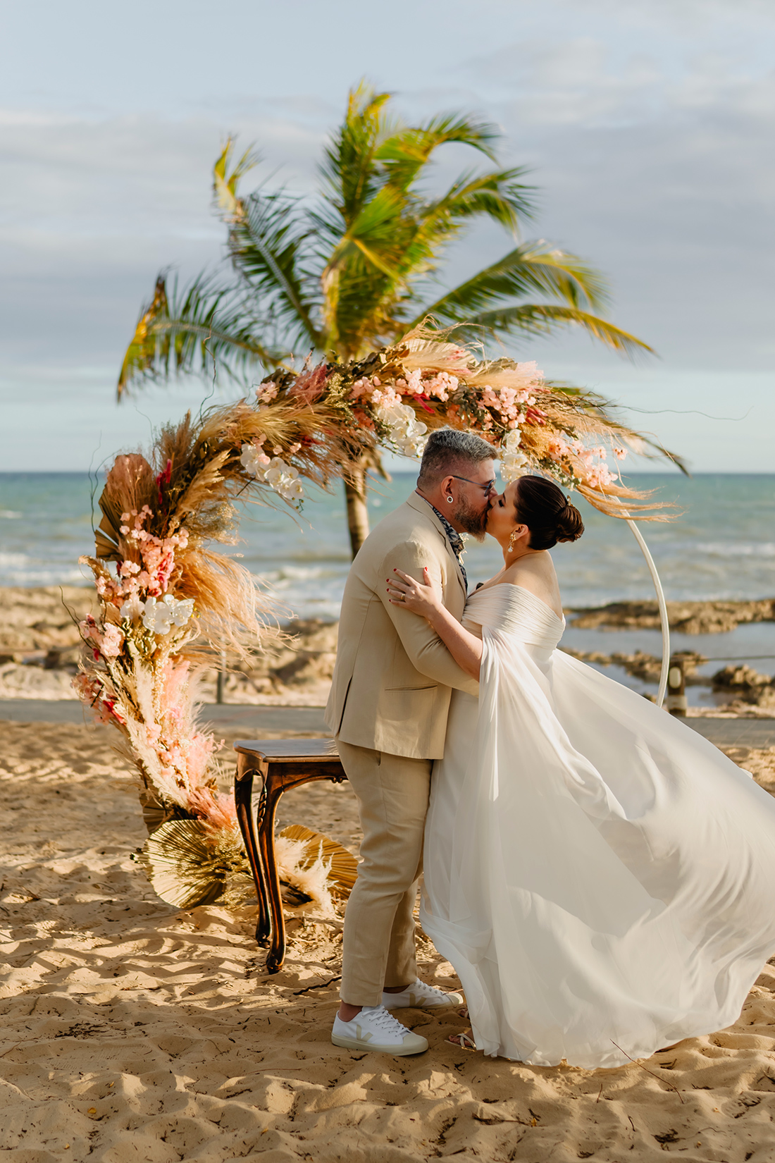 Renovação de votos na Costa do Sauípe - Casamento na Praia