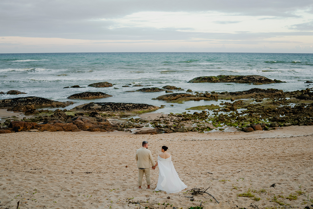 Renovação de votos na Costa do Sauípe - Casamento na Praia