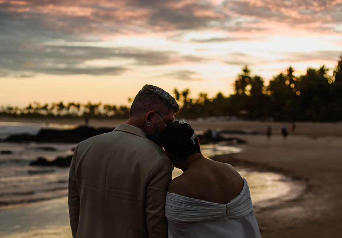 Renovação de votos na Costa do Sauípe - Casamento na Praia