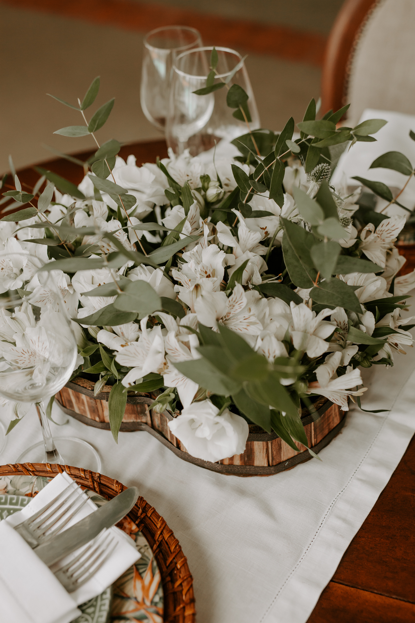 Raphaela & Heitor| Casamento no campo com decoração verde e branco