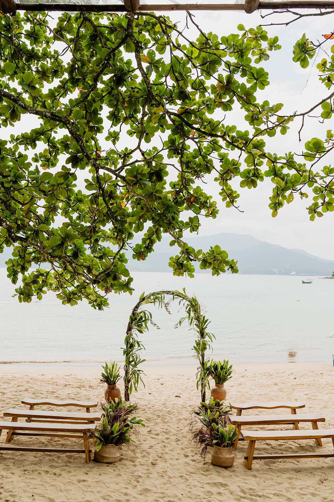 Casa de Canoa - Casamento na praia em Ilhabela