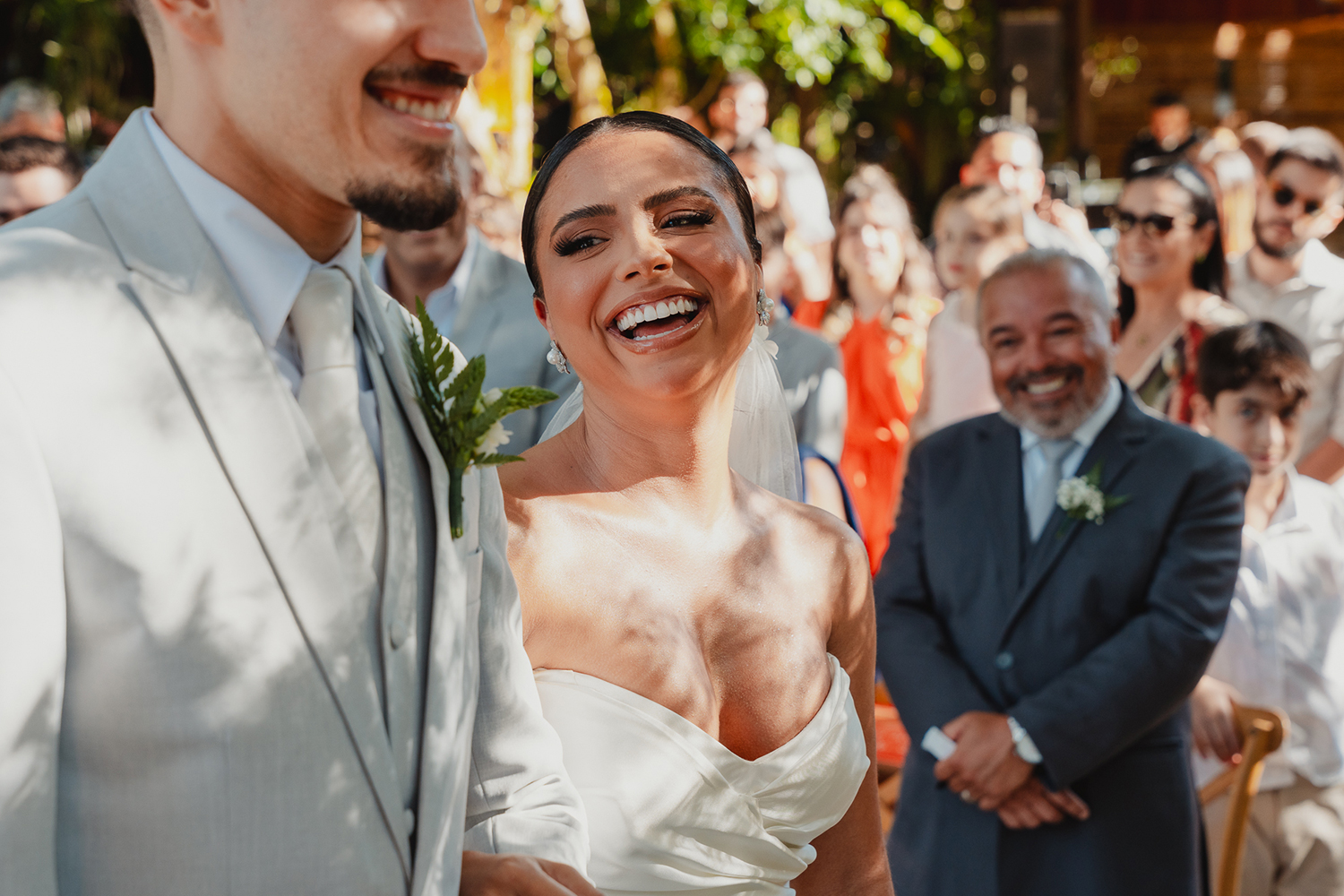 Giulia e André | Casamento leve e cercado de natureza no Rancho Santa Maria