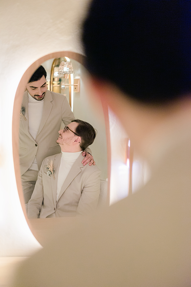 Alex e Caio | Home wedding: casamento civil na Casinha Quintal