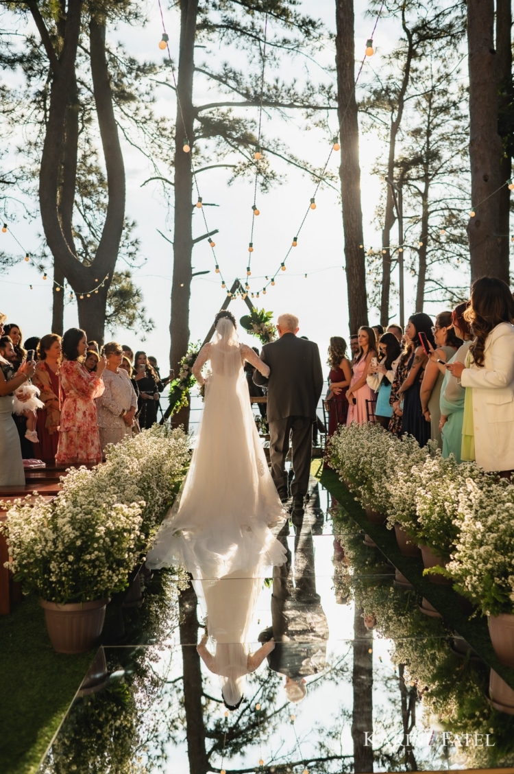 Juliana e André | Casamento ao pôr do sol no Villa Vezzane