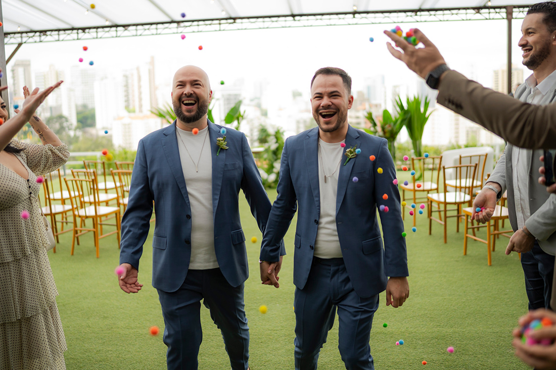 Roberto e Felipe - Casamento no Cosy