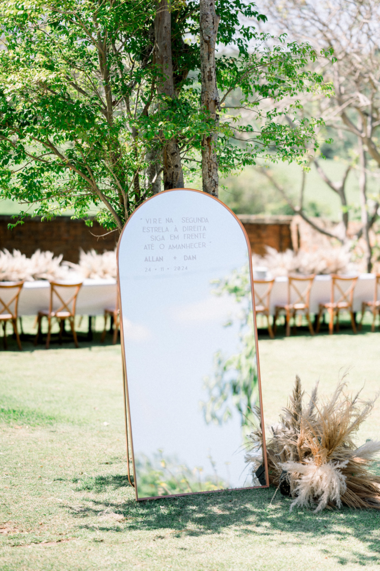 Allan e Danilo | Casamento minimalista na Fazenda Paraizo