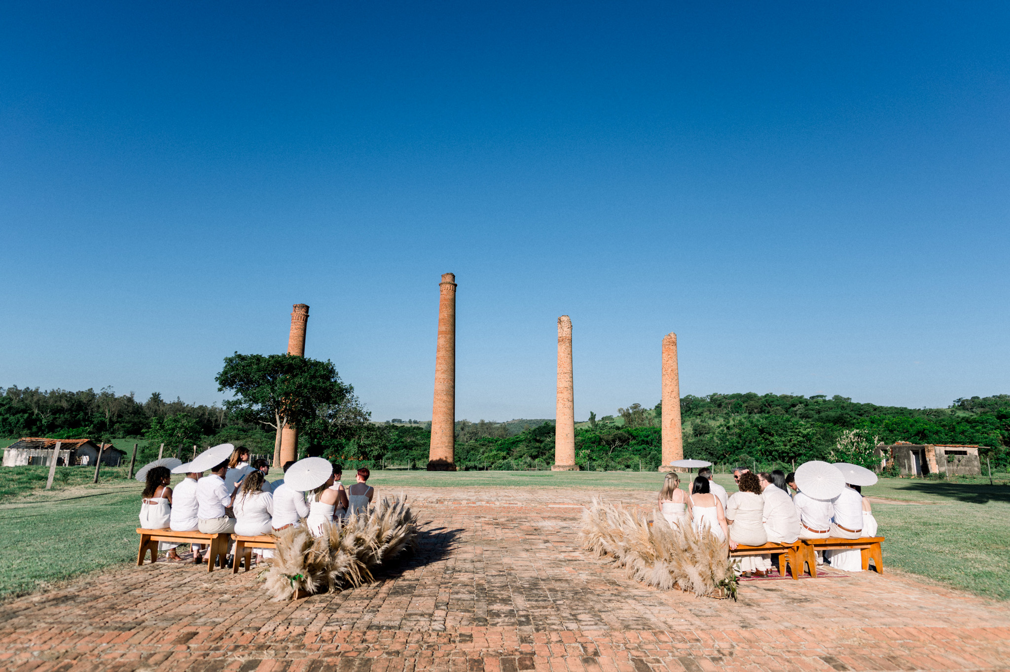Allan e Danilo | Casamento minimalista na Fazenda Paraizo