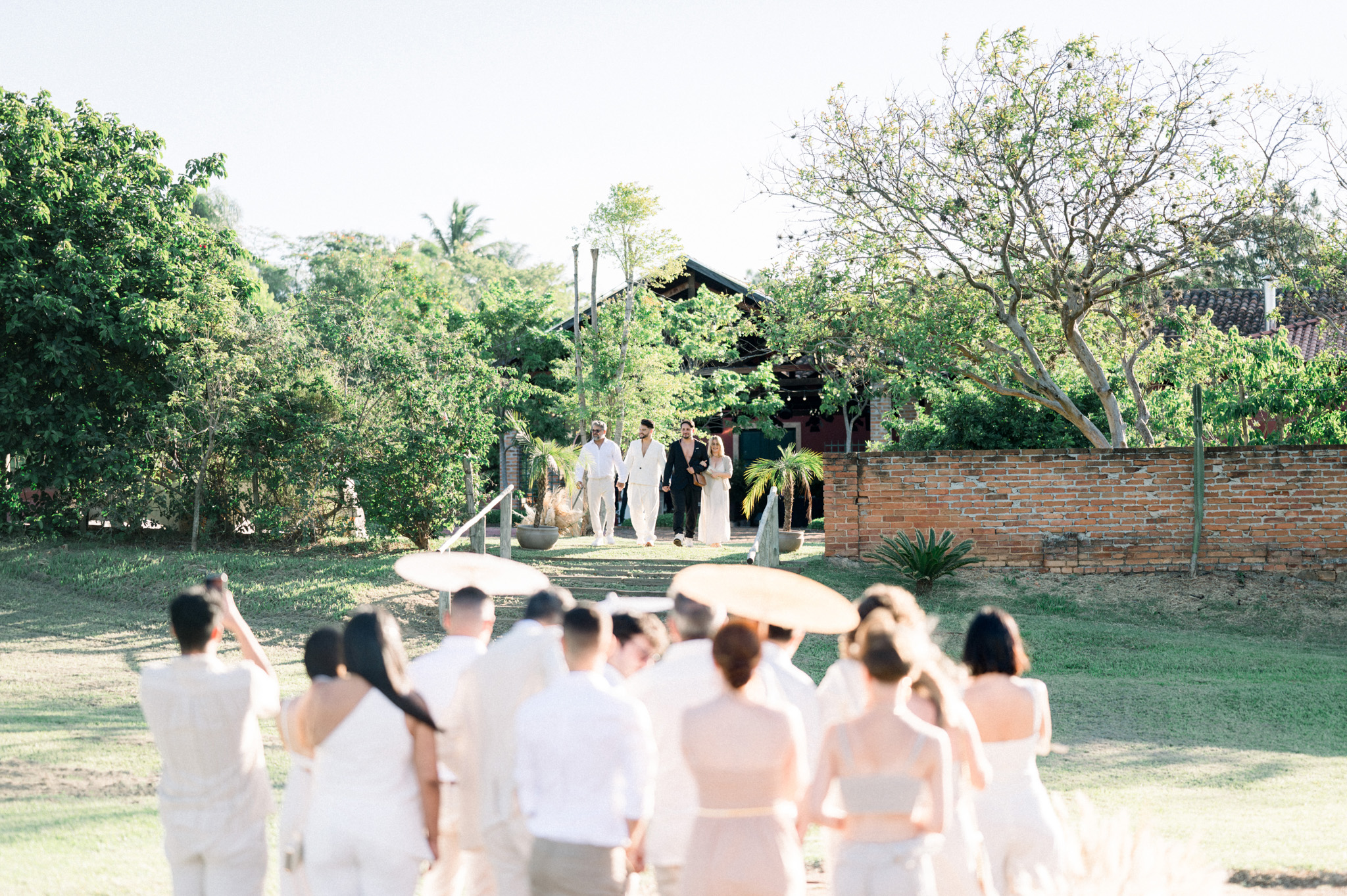 Allan e Danilo | Casamento minimalista na Fazenda Paraizo