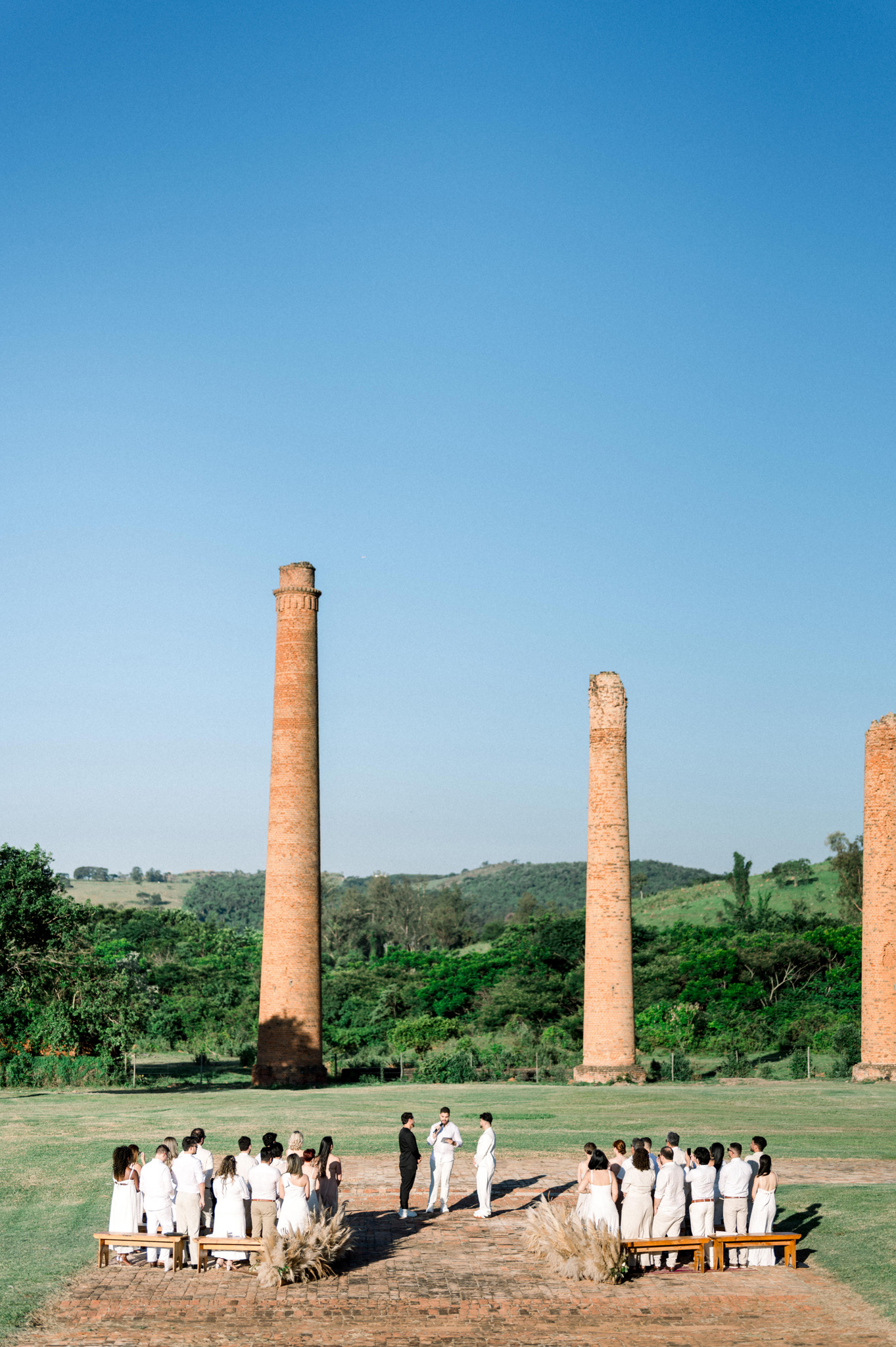 Allan e Danilo | Casamento minimalista na Fazenda Paraizo