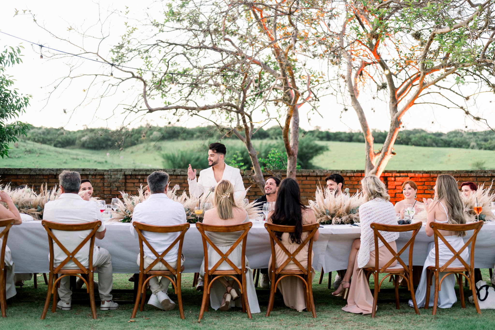Allan e Danilo | Casamento minimalista na Fazenda Paraizo