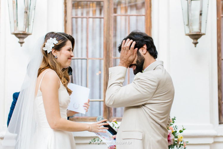 Ana e Bruno | Casamento romântico no Espaço Quintal